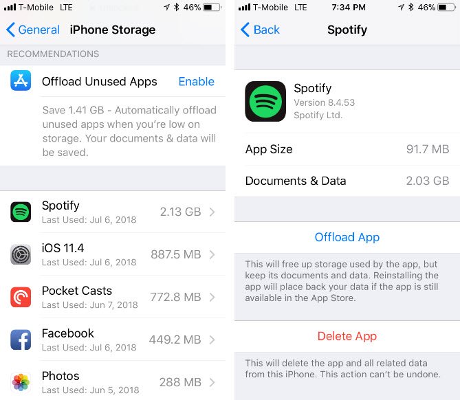 iPhone'da Kullanılmayan Uygulamaları Bulma