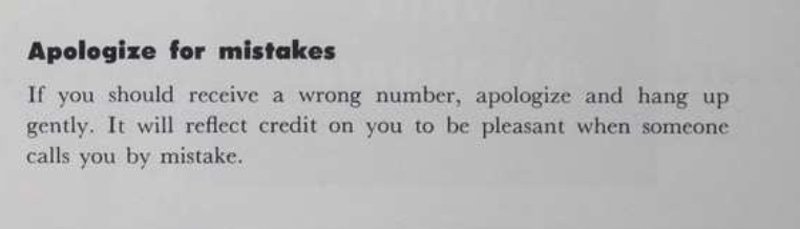 1950'lerin Telefon Görgü Kuralları!