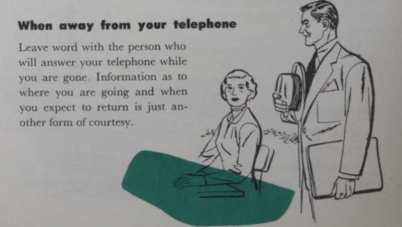 1950'lerin Telefon Görgü Kuralları!