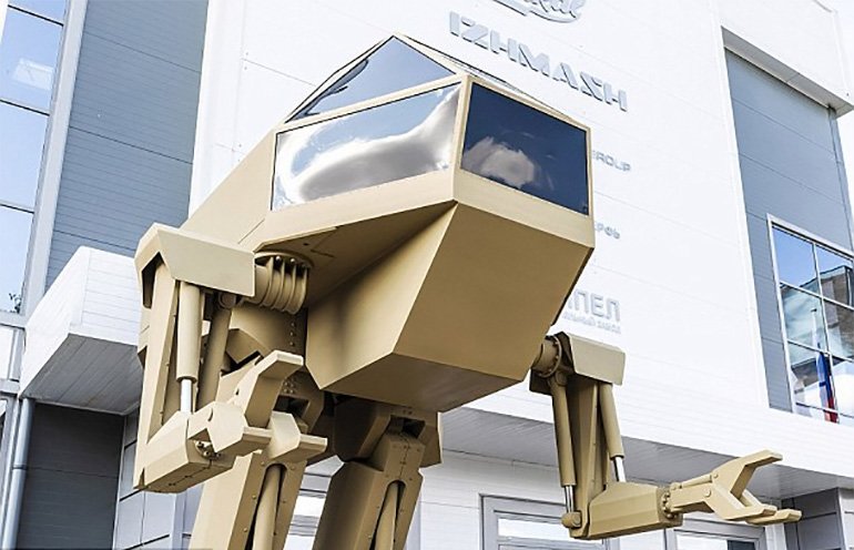 Kalaşnikof'tan Elektrikli Araba ve Katil Robot!