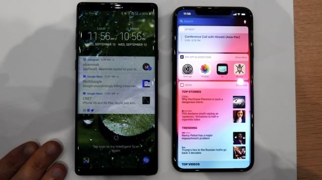 iPhone XS Max: Ekran