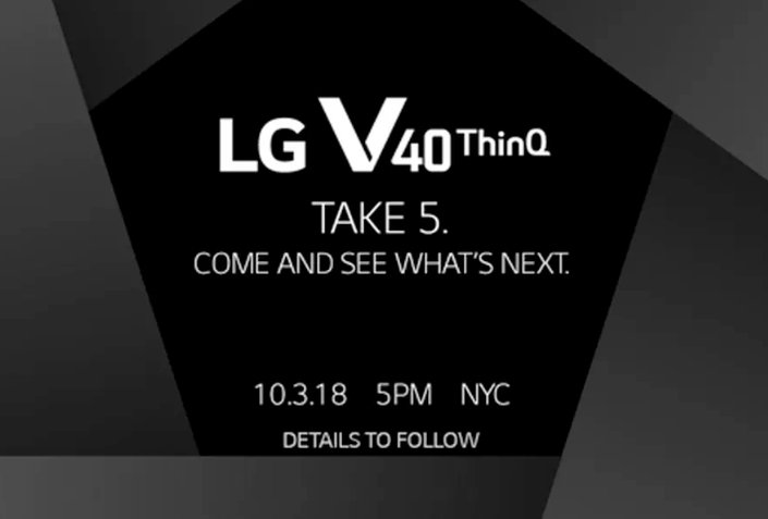 LG V40 ThinQ'nun Tarihi Belli Oldu