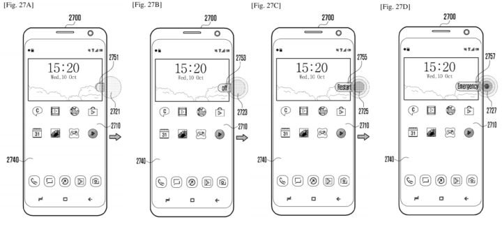 Samsung'un Basınca Duyarlı Ekran Fikirleri