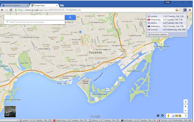 Web Tarayıcınıza Dünya Saati Ekleyin