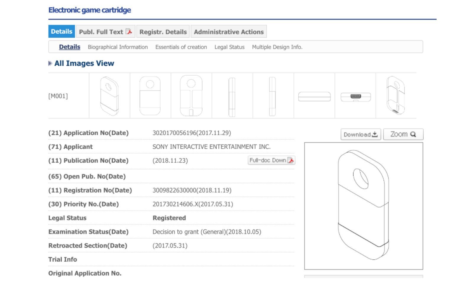 Sony, Bir Tür Oyun Kartuşu Geliştiriyor