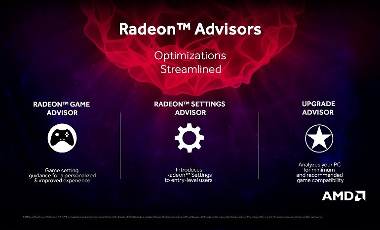 AMD Radeon Adrenalin 2019 Edition özellikleri