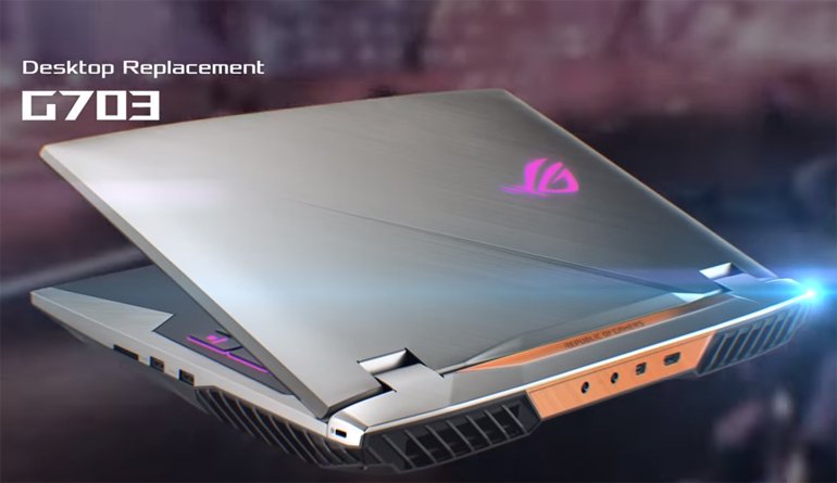 Masaüstü performansı hep yanında: ROG G703