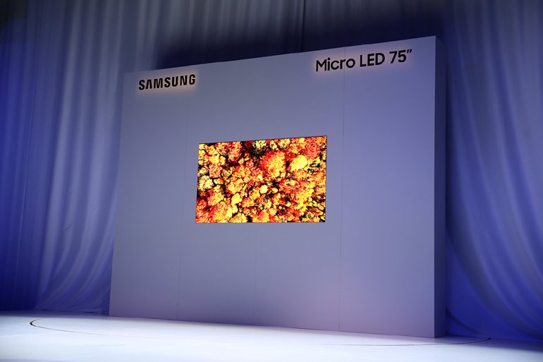 Samsung, Micro LED Teknolojili TV'sini Tanıttı!
