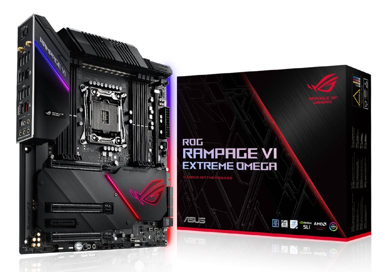 ROG Zenith Extreme Alpha ve ROG Rampage VI Extreme Omega