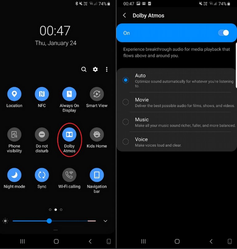 Galaxy S8 & Note 8 Dolby Atmos Desteğine Kavuşacak