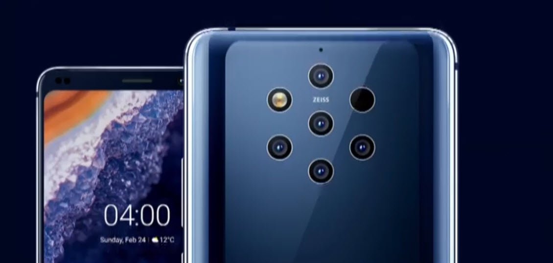 Beş Kameralı Nokia 9 PureView ve Fazlası Tanıtıldı