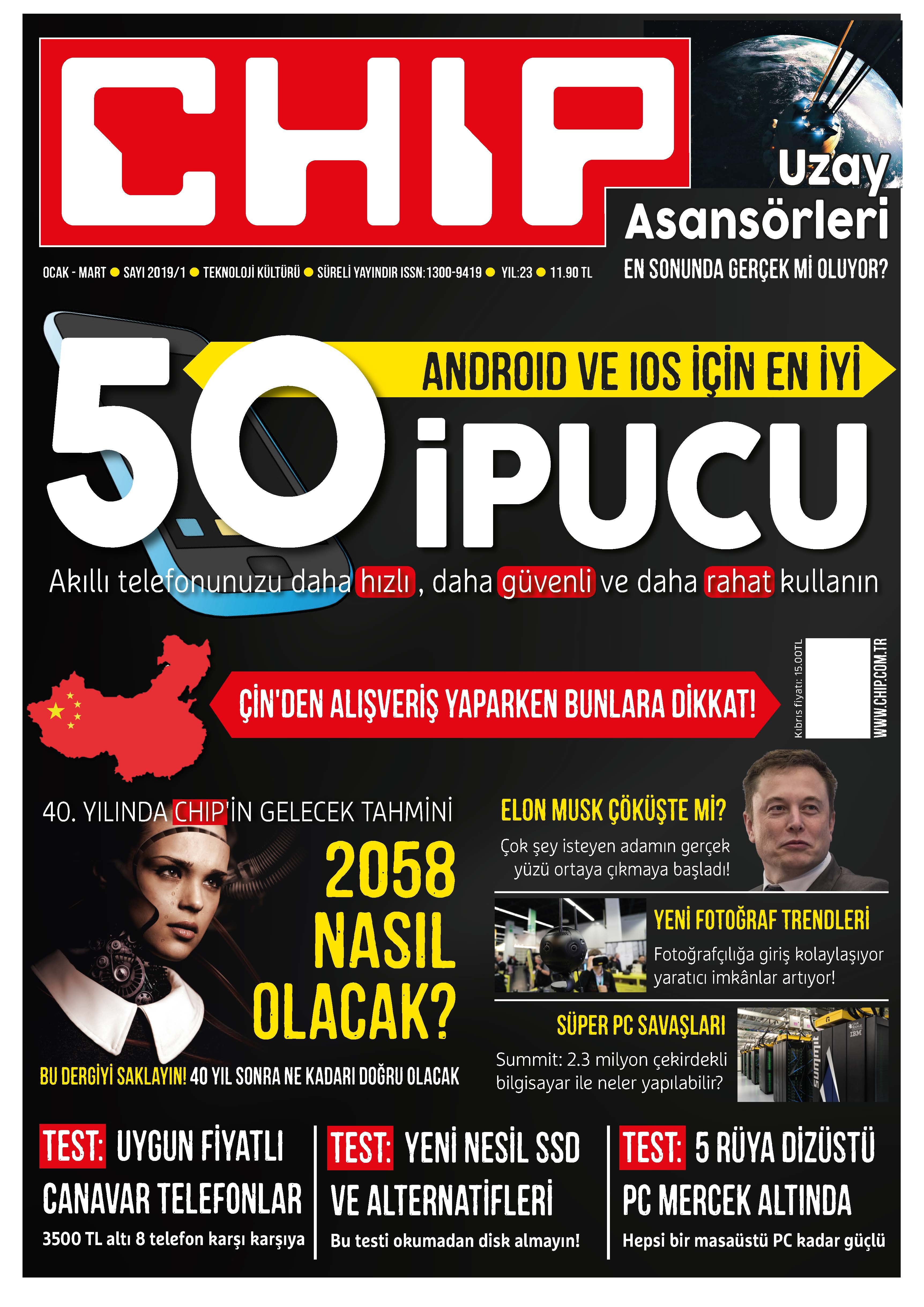 CHIP Ocak/Şubat/Mart 2019
