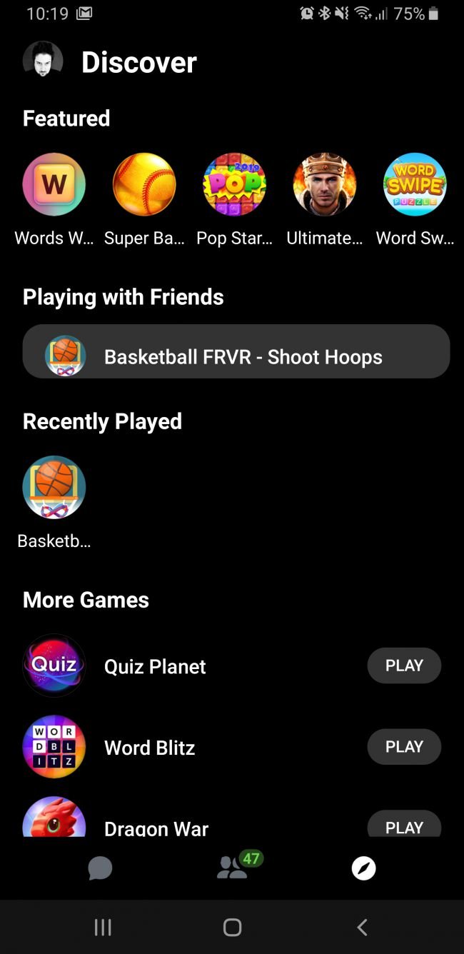 Koyu Mod, Facebook Messenger'a Geldi!