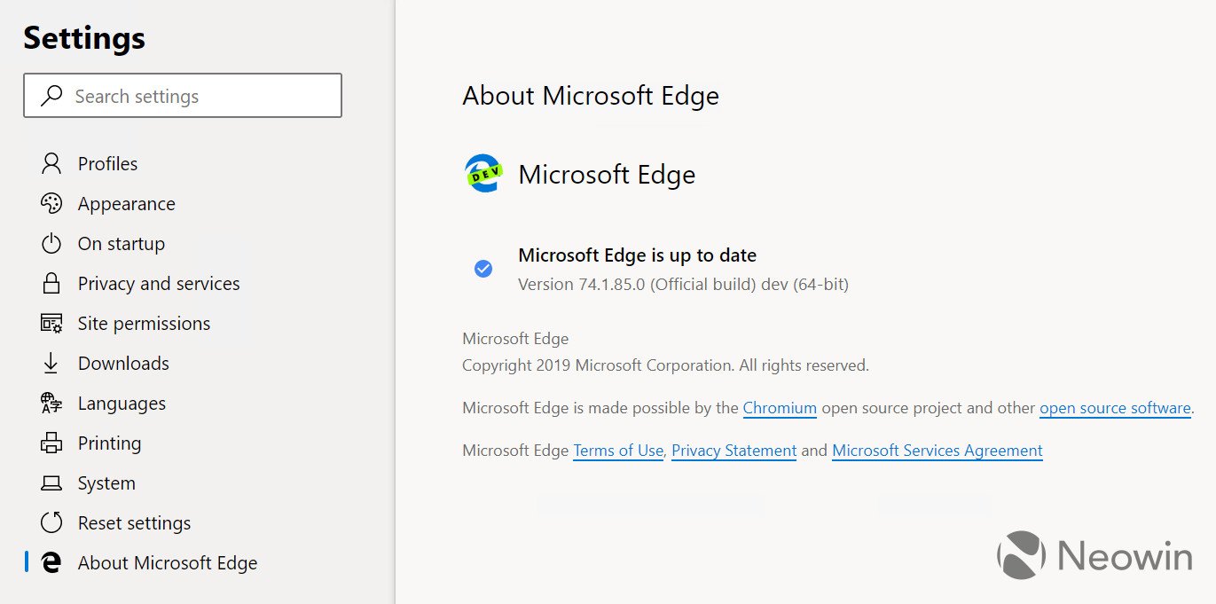 Chromuim'lu Microsoft Edge İşte Böyle Görünüyor