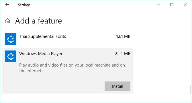 Windows 10'da Media Player Nasıl İndirilir?