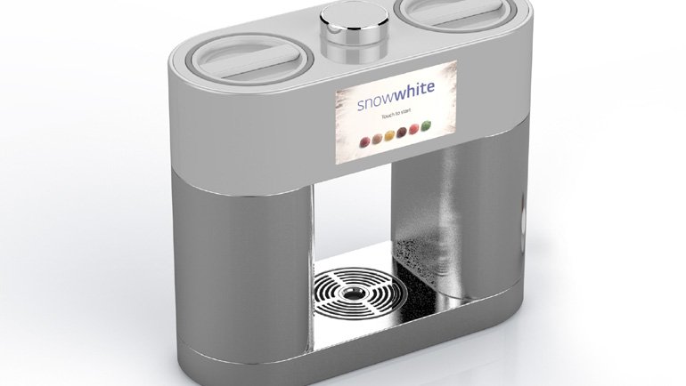 LG'den Kapsüllü Dondurma Makinesi: Snowwhite