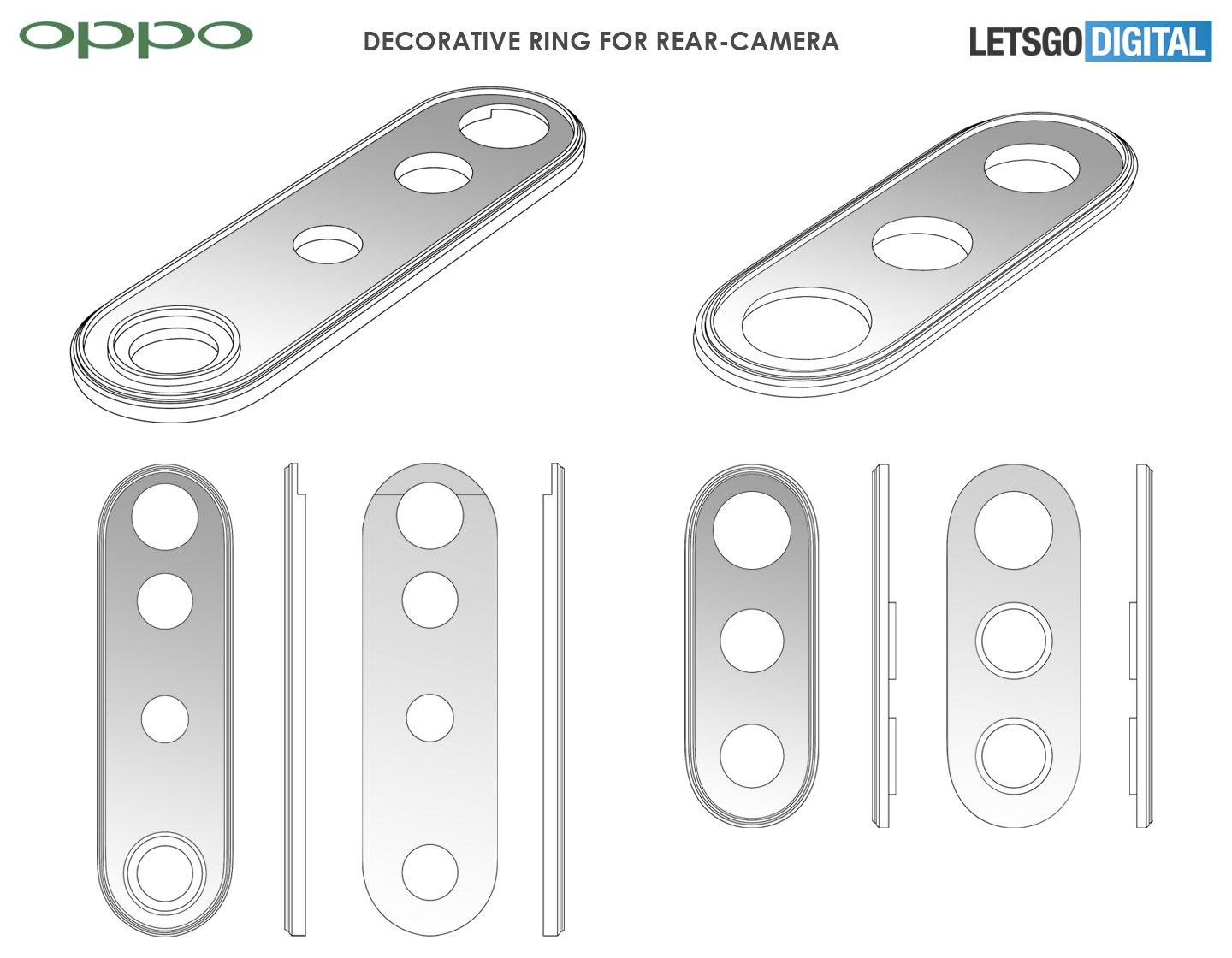 Oppo Reno Patenti, Üç Kamerayı Gösterdi
