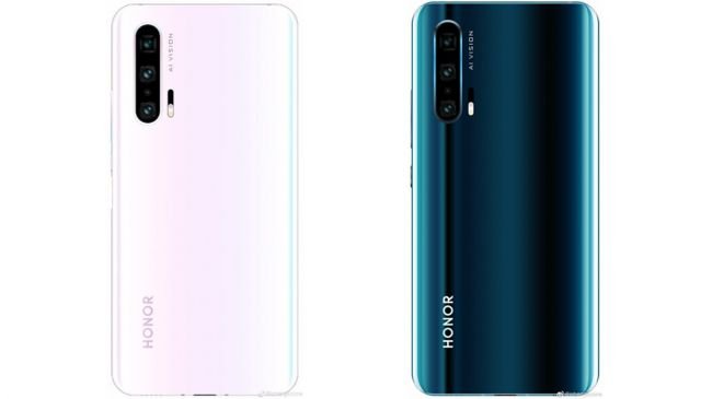 Honor 20'den İpuçları Veren Yeni Sızıntı