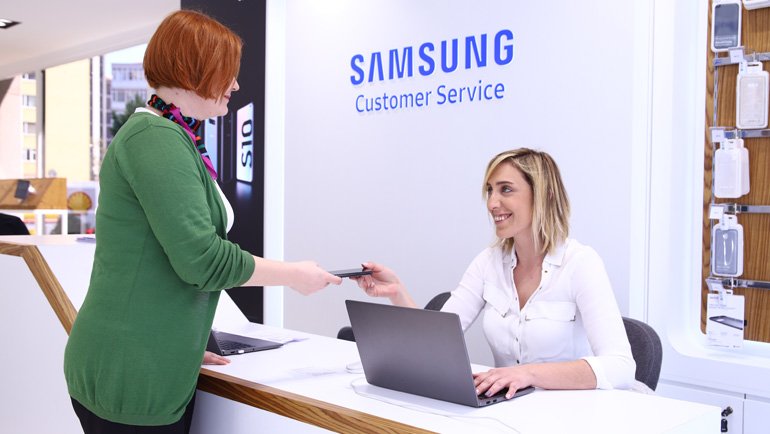 Samsung Members ve Çağrı Merkezi aracılığıyla servis hizmeti