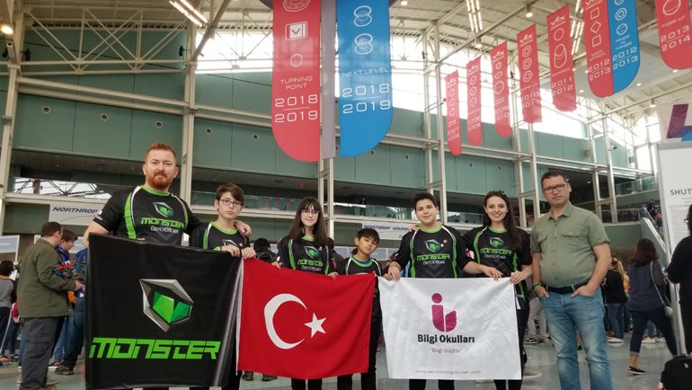 Çocuklar Robotik Teknolojisini Öğreniyor