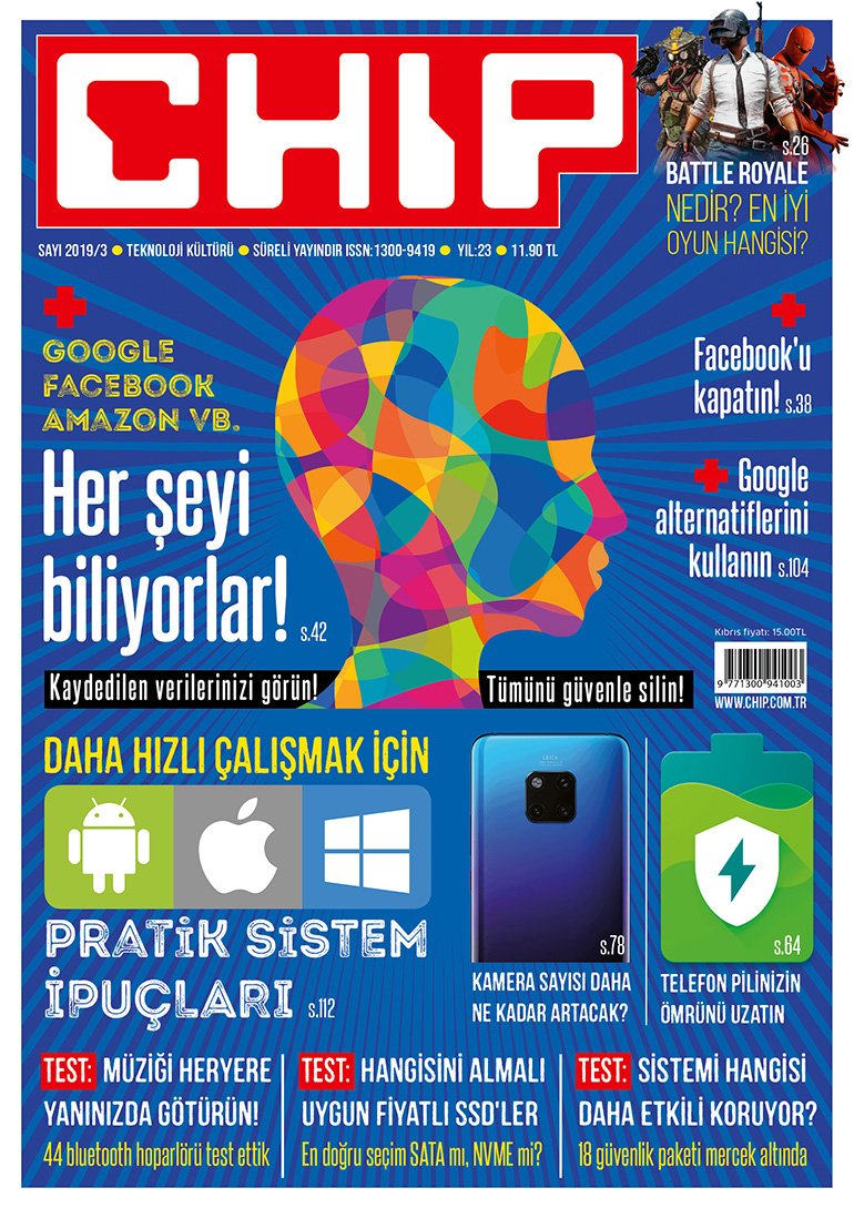 CHIP Nisan/Mayıs/Haziran 2019