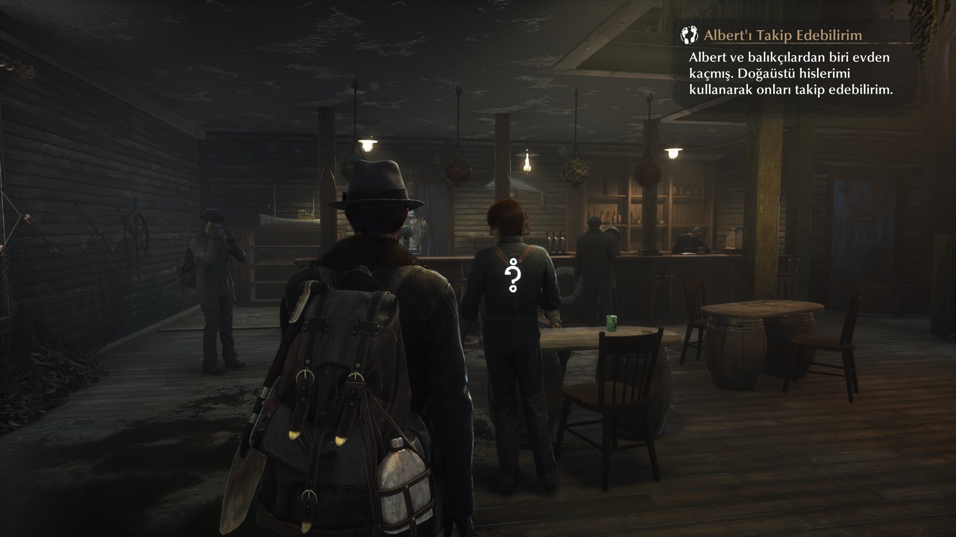 Görevleri kendiniz keşfetmelisiniz