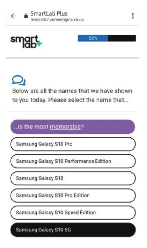 Samsung, 5G Telefonlarına İsim Arıyor