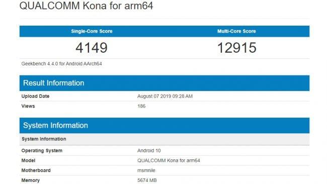 Galaxy S11'in İşlemcisi, Hız Testinde Görünmüş Olabilir