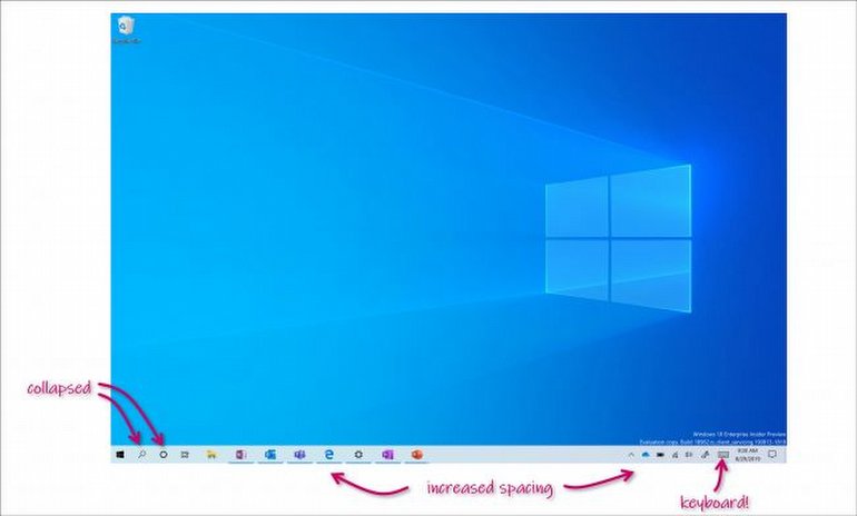 Microsoft, Windows 10'un Arayüzünü Yeniliyor