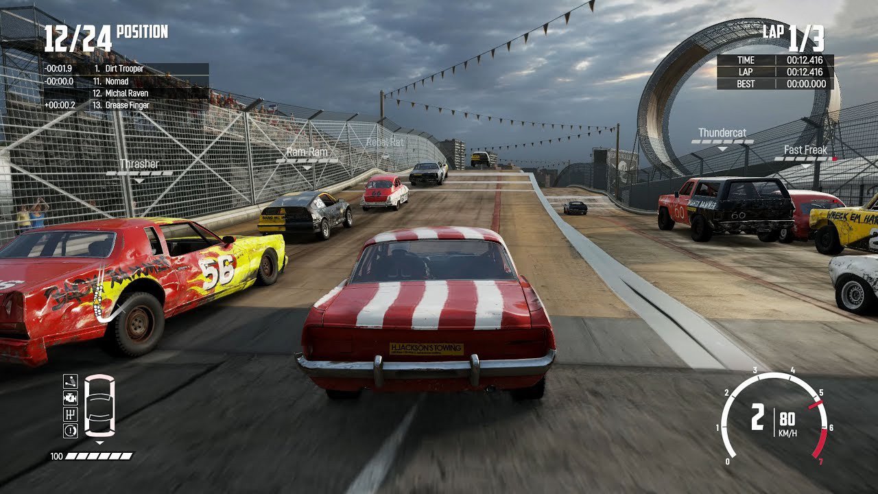 Kaçak yarışmak bu oyunda mümkün değil