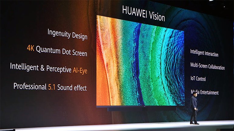 Huawei, Yeni 4K Televizyonu Huawei Vision'ı Tanıttı