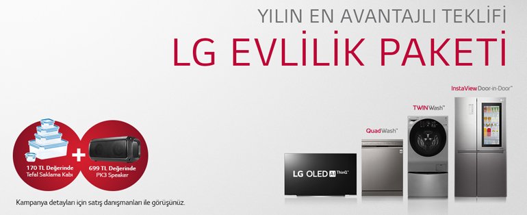 LG'den Evleneceklere Müjde