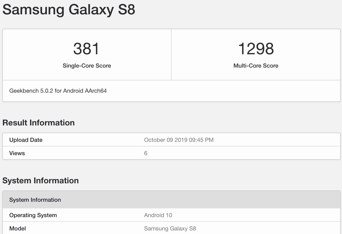 Galaxy S8 için Muhtemelen Yanlış Android 10 Alarmı