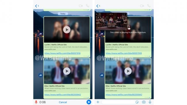 WhatsApp'a Netflix Önizleme İşlevi Geldi
