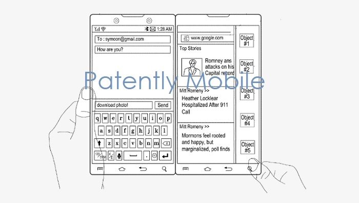 Samsung'tan Surface Duo Benzeri Cihaz Patenti