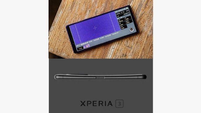Sony'nin Yeni Amiral Gemisi Xperia 3'ün Fotoğrafı Sızdı