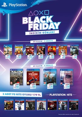 PlayStation Black Friday İndirimleri Başlıyor