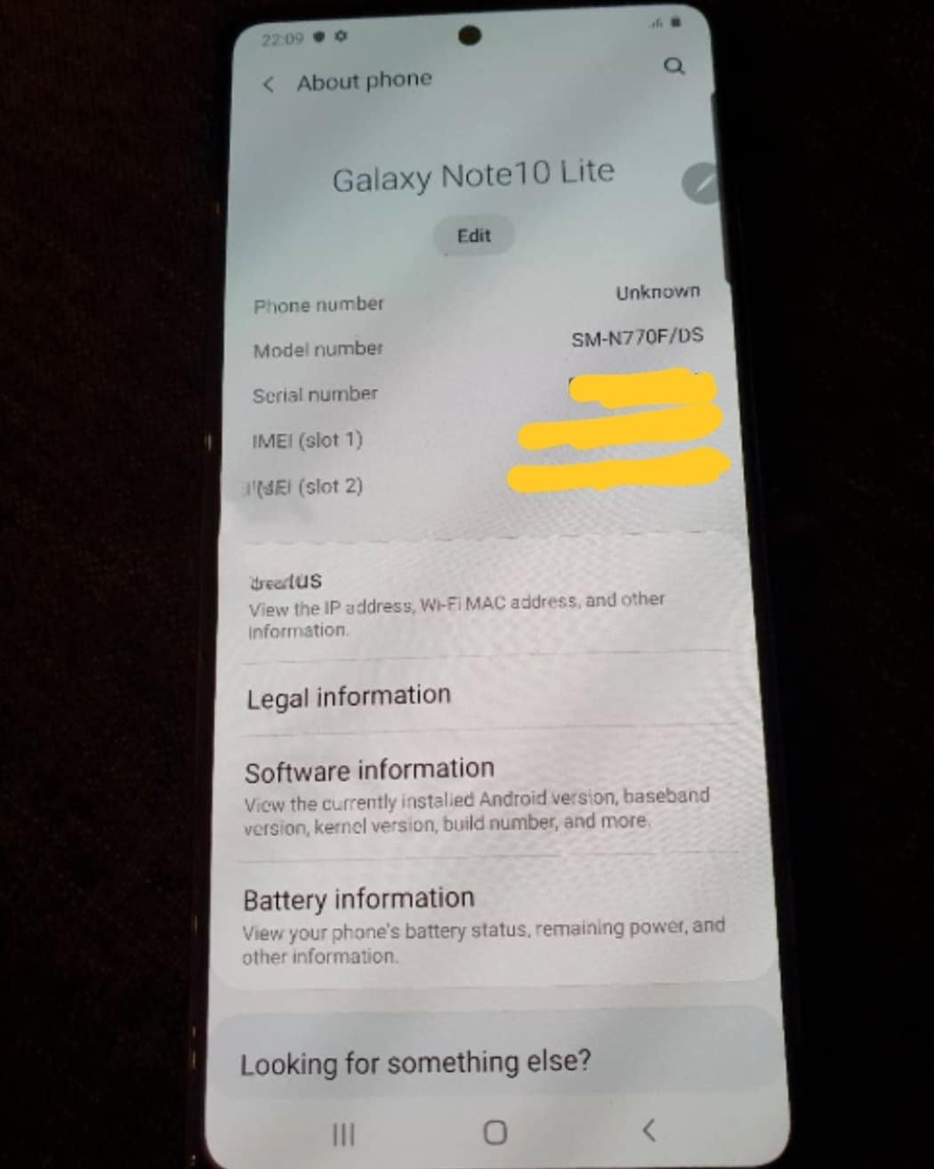 Galaxy Note 10 Lite'ın Yeni Fotoğrafları Sızdı