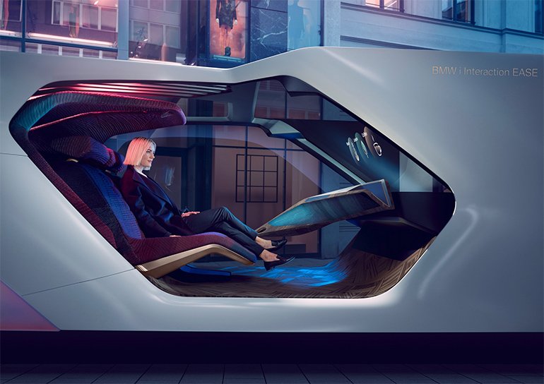 BMW'nin Geleceğin Otombili Hayali CES'te Ortaya Çıktı