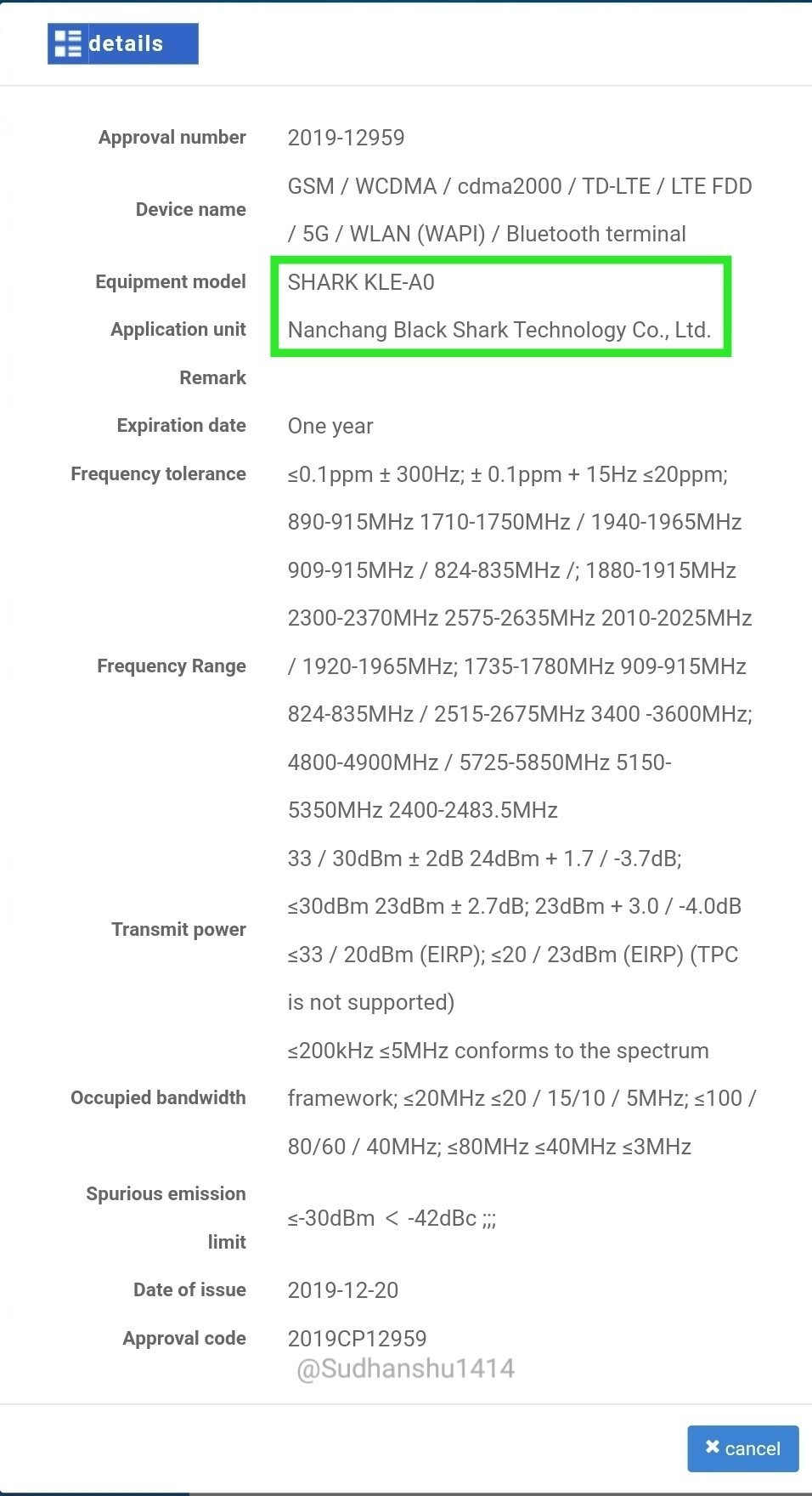 16GB RAM'li lk Telefon Black Shark 3 Olabilir