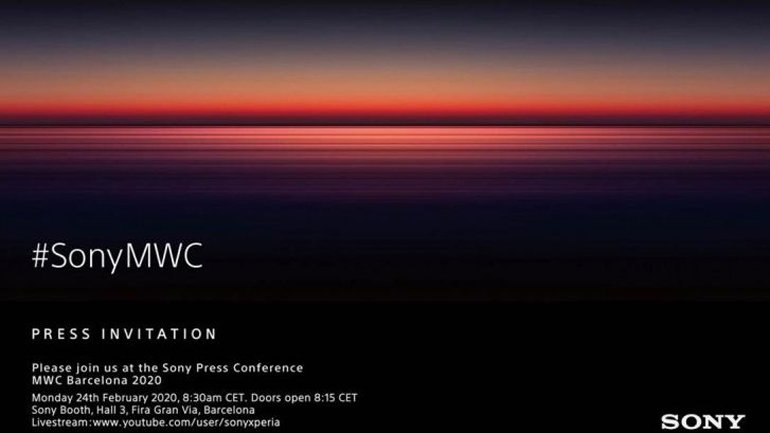 Sony Xperia 2 İçin Davetiyeler Hazır!