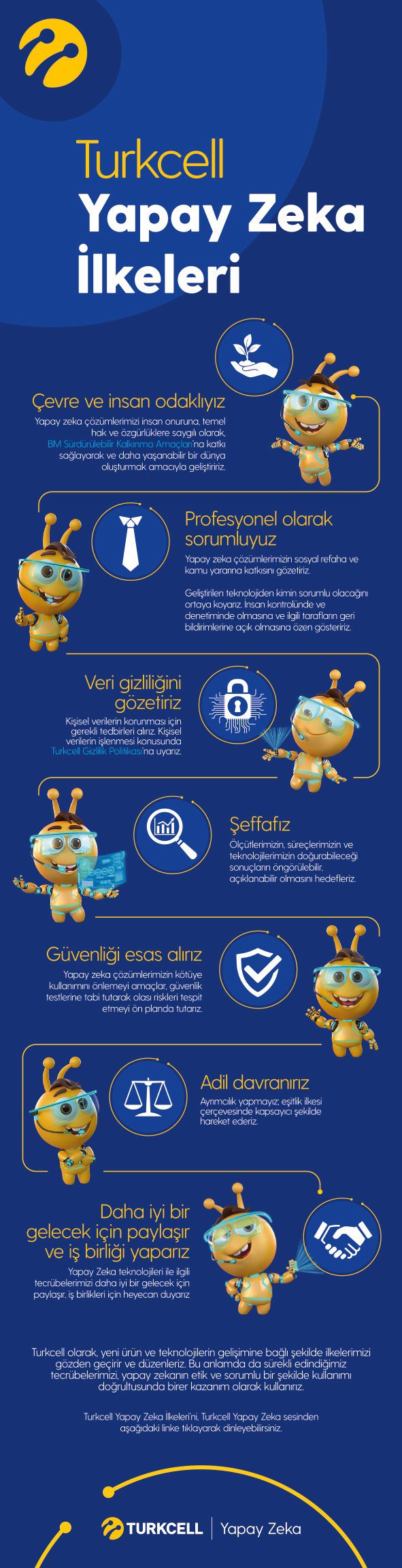 Turkcell Yapay Zeka İlkeleri'ni Açıkladı