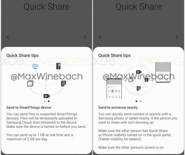 Samsung, AirDrop'a Rakip Bir İşlev Geliştiriyor