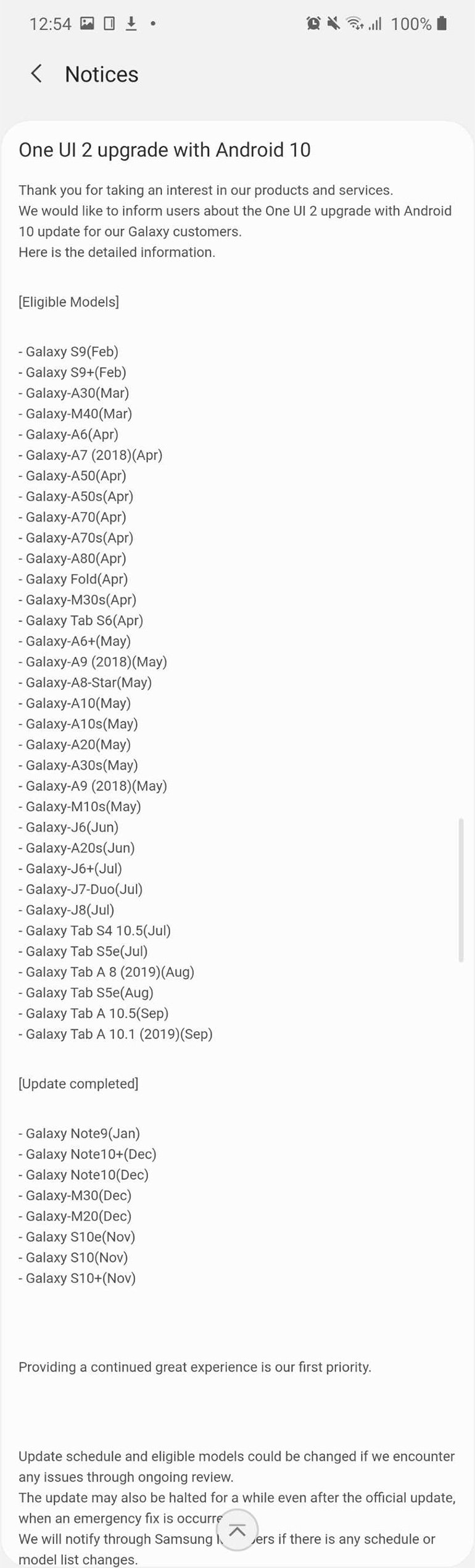 Galaxy S9'un Android 10 Güncellemesi Şubatta Geliyor