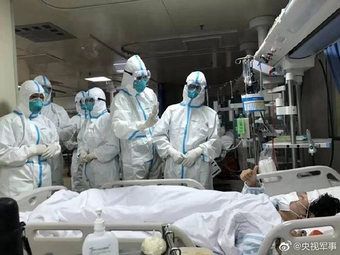 Corona Virüsü hastanesinden şaşırtan görüntüler! Karantinadan ilk kareler