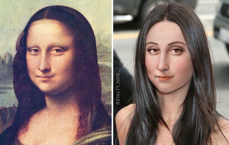 Şaşırtan canlandırma! Mona Lisa, Cengiz Han bugün yaşasa nasıl görünürdü?