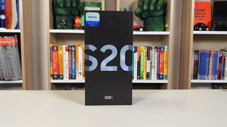 Samsung Galaxy S20 Plus Kutusundan Çıkıyor