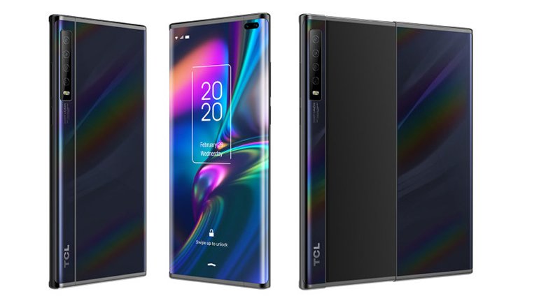 TCL, 3'e Katlanan Yeni Konspept Telefonunu Gösterdi