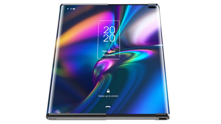 TCL, 3'e Katlanan Yeni Konspept Telefonunu Gösterdi