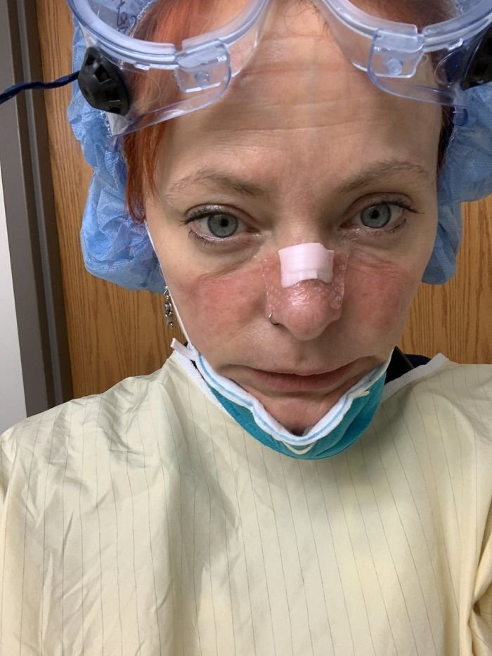 Acının izi yüzlerinde! Corona Virüs doktorlarından şaşırtıcı paylaşımlar...